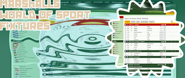 Marshalls world of sport weekend soccer fixtures